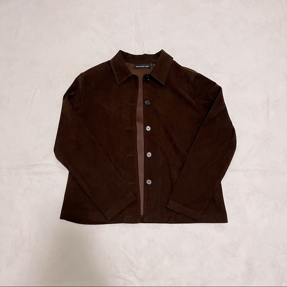 Briggs New York Brown Blazer, Large